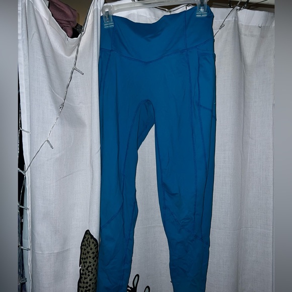 Til you collapse leggings—Size: Large—teal/blue - Picture 3 of 3
